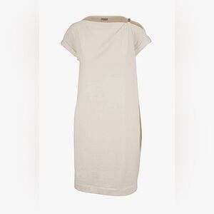 Brunello Cucinelli Cream Dress